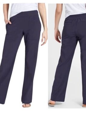 Athleta Chelsea Cargo Wide Leg Pants